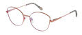 Radley RDO-6022 Matte Rose Gold/ Painted Burgundy (072) Eyeglasses - Color Image