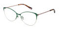 Radley RDO-6025 Eucalyptus Green/ Purple Tortoise (007) Eyeglasses - Color Image