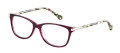 Radley Robyn Gloss Purple /Floral (161) Eyeglasses - Color Image
