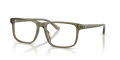 Ralph Lauren RL6225U Transparent Olive Green (6284) Eyeglasses - Color Image