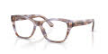 Ralph Lauren RL6230U Shiny Violet Brown Havana (6031) Eyeglasses - Color Image