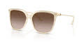 Ralph Lauren RL8209 Cream Horn/Gradient Brown (610713) Sunglasses - Color Image