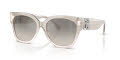 Ralph Lauren RL8221 Transparent Gray/Grey Gradient Flash (611208) Sunglasses - Color Image
