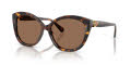 Ralph Lauren RL8225U Dark-Havana/Brown (500373) Sunglasses - Color Image