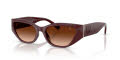Ralph Lauren RL8231U Bordeaux/Gradient Brown (551674) Sunglasses - Color Image
