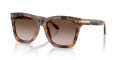 Ralph Lauren RL8235U Havana/Gradient Brown (608913) Sunglasses - Color Image