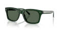 Ralph Lauren RL8237U Milky Dark Green/Dark Green (630471) Sunglasses - Color Image