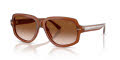 Ralph Lauren RL8238U Opal Brown Bio/Gradient Brown (630613) Sunglasses - Color Image