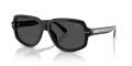 Ralph Lauren RL8238U Shiny Black/Gradient Grey (500187) Sunglasses - Color Image