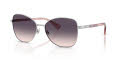 RALPH by Ralph Lauren RA4147 Shiny Silver/Lillac Pink Gradient (900136) Sunglasses - Color Image