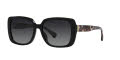 RALPH by Ralph Lauren RA5298U Shiny Black/Gradient Polarized Grey (5001T3) Sunglasses - Color Image