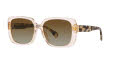 RALPH by Ralph Lauren RA5298U Transparent Light Brown/Brown Gradient Polarized (6072T5) Sunglasses - Color Image