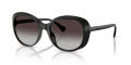 RALPH by Ralph Lauren RA5335U Shiny Black/Gradient Grey (50018G) Sunglasses - Color Image