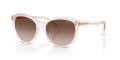 RALPH by Ralph Lauren RA5336U Shiny Transparent Pink/Gradient Brown (604313) Sunglasses - Color Image