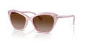 RALPH by Ralph Lauren RA5337U Opal Violet/Gradient Brown (628413) Sunglasses - Color Image