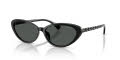 RALPH by Ralph Lauren RA5338U Shiny Black/Grey Gradient (500187) Sunglasses - Color Image