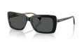 RALPH by Ralph Lauren RA5342U Shiny Black On Transparent/Grey (629787) Sunglasses - Color Image