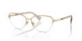 RALPH by Ralph Lauren RA6059 Shiny Pale Gold (9116) Eyeglasses - Color Image