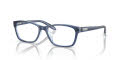 RALPH by Ralph Lauren RA7039 Opal Blue On Light Opal Blue (6073) Eyeglasses - Color Image