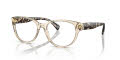 RALPH by Ralph Lauren RA7151 Shiny Transparent Light Brown (6062) Eyeglasses - Color Image