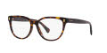RALPH by Ralph Lauren RA7153 Shiny Dark Havana (5003) Eyeglasses - Color Image
