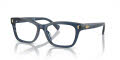 RALPH by Ralph Lauren RA7154U Shiny Transparent Blue (6144) Eyeglasses - Color Image
