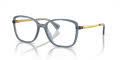 RALPH by Ralph Lauren RA7156U Shiny Transparent Blue (6130) Eyeglasses - Color Image