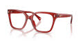 RALPH by Ralph Lauren RA7158U Shiny-Transparent-Burgundy (6210) Eyeglasses - Color Image