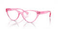 RALPH by Ralph Lauren RA7159U Transparent Pink (6122) Eyeglasses - Color Image