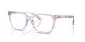 RALPH by Ralph Lauren RA7178U Shiny Transparent Lillac (5746) Eyeglasses - Color Image