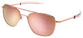 Randolph Engineering Aviator - Bayonet Temple 22k Rose Gold / SkyForce™ Polarized Rose Gold Lens (AF242) Sunglasses - Color Image