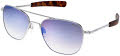 Randolph Engineering Aviator - Bayonet Temple Matte Chrome / SkyForce™ Polarized Northern Lights (AF243) Sunglasses - Color Image