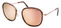 Randolph Engineering Elinor Fusion 22k Rose Gold / SkyForce™ Polarized Rose Gold Lens (EI003) Sunglasses - Color Image