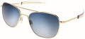 Randolph Engineering Aviator - Bayonet Temple 23k Gold / SkyForce™ Slate Gradient Lens (AF151) Sunglasses - Color Image