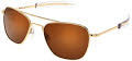 Randolph Engineering Aviator - Bayonet Temple 23k Gold / SkyTec™ American Tan Lens (AF236) Sunglasses - Color Image