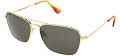 Randolph Engineering Intruder 23k Gold / SkyTec™ American Gray Polarized (IR008) Sunglasses - Color Image