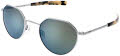Randolph Engineering Hamilton Matte Chrome / SkyForce™ Acadian Polarized Lens (HN001) Sunglasses - Color Image