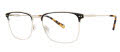 Randy Jackson RJ 1124 Black-Gold (1170) Eyeglasses - Color Image