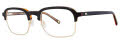 Randy Jackson RJ 1108 Black /Gold (57) Eyeglasses - Color Image