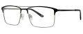 Randy Jackson RJ 1110 Black/Gun (58) Eyeglasses - Color Image