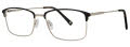 Randy Jackson RJ 1112 Black/Gold (235) Eyeglasses - Color Image