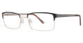 Randy Jackson RJ 1050 Black / Gold (235) Eyeglasses - Color Image
