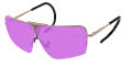 Ranger Performance Eyewear Edge with Cable Temples Desert Sand / Dark Purple with Hydrocoat Lens Sunglasses - Color Image