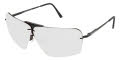Ranger Performance Eyewear Edge with Skull Temples Matte Black / Clear with Anti-Reflective and Hydrocoat Lens Sunglasses - Color Image