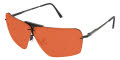 Ranger Performance Eyewear Edge with Skull Temples Matte Black / HD Copper with Hydrocoat Lens Sunglasses - Color Image