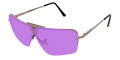 Ranger Performance Eyewear Edge with Skull Temples Desert Sand / Dark Purple with Hydrocoat Lens Sunglasses - Color Image