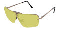 Ranger Performance Eyewear Edge with Skull Temples Desert Sand / Medium Yellow with Hydrocoat Lens Sunglasses - Color Image