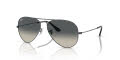 Ray-Ban RB3025 - Large Metal Aviator Gunmetal / Grey (004/71) Sunglasses - Color Image