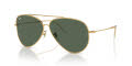 Ray-Ban RBR0101S Arista Gold / G-15 Green (001/VR) Sunglasses - Color Image