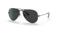 Ray-Ban RB3025 - Large Metal Aviator Black / Black Polarized Lens (002/48) Sunglasses - Color Image